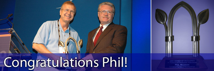 Congratulations Phil!